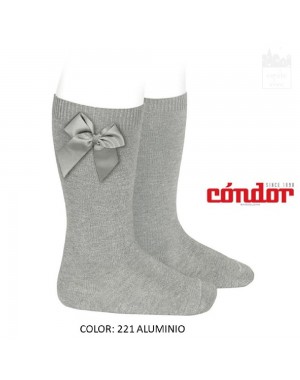 CALCETIN ALTOS CONDOR DE ALGODÓN CON LAZO LATERAL CONDOR