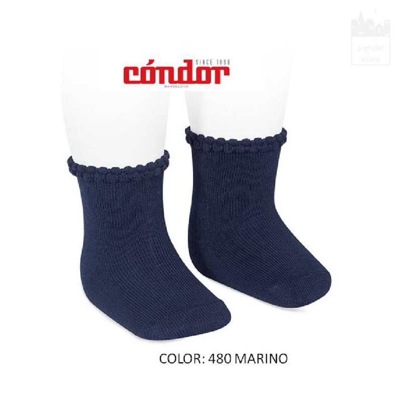 CALCETINES CORTOS CONDOR PUÑO LABRADO