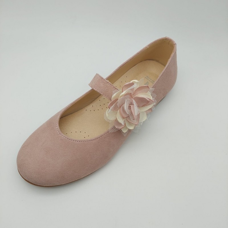 Zapato ceremonia rosa de Andanines