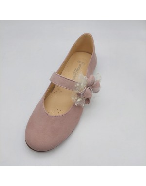 Zapato rosa ceremonia niña de Andanines