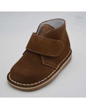 Bota safari unisex con velcro
